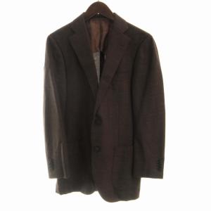 テーラードジャケット ブレザー シングル 8D44 茶 ブラウン 02629 /RO