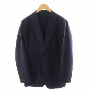 BEAMS F スーツ セットアップ テーラードジャケット シングル パンツ スラックス 50/6R 紺 ネイビー 21-17-0785-264