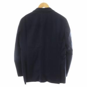 BEAMS F スーツ セットアップ テーラードジャケット シングル パンツ スラックス 50/6R 紺 ネイビー 21-17-0785-264