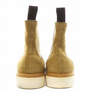 DIEMME サイドゴアブーツ ショートブーツ スエード 40 ベージュ /AN11