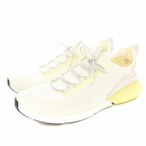 COLE HAAN ZEROGRAND ティッチライト ランナー スニーカー 7.5 24.5cm 白 ホワイト 黄 イエロー