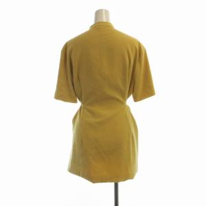 CLANE 22SS CORDUROY STAND COLLAR SHIRT コーデュロイスタンドカラーシャツ ブラウス