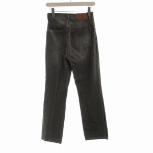 CLANE 22AW CENTER PRESS STRAIGHT DENIM デニムパンツ ジーパン ジーンズ ウォッシュ加工
