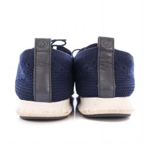 COLE HAAN ZEROGRAND ゼログランドスティッチライトオックスフォード スニーカー 8B 紺 ネイビー W06730
