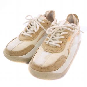 LA CLOUD LOW スニーカー シューズ US7 べージュ 白 1107945 /BM