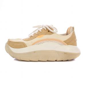 UGG australia LA CLOUD LOW スニーカー シューズ US7 べージュ 白 1107945 /BM