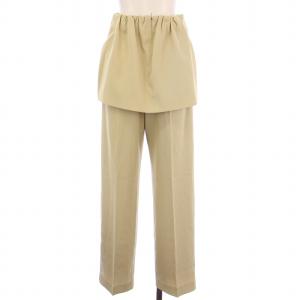 2WAY BUSTIER PANTS ビスチェ付きパンツ テーパードパンツ スラックス タック ジップフライ