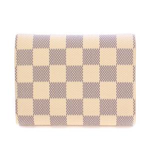 LOUIS VUITTON ダミエアズール ポルトフォイユヴィクトリーヌ 三つ折り財布
