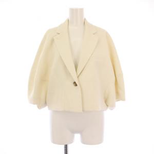 LANTERN SLEEVE JACKET ランタンスリーブテーラージャケット アウター ショート丈 シングル