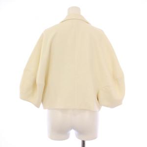 CLANE LANTERN SLEEVE JACKET ランタンスリーブテーラージャケット アウター ショート丈 シングル