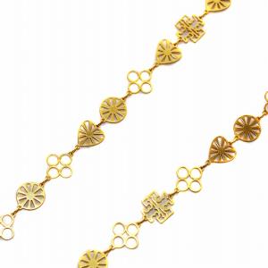 TORY BURCH ネックレス ペンダント ロゴ ゴールド色 /AN29