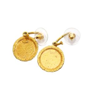 CHANEL 99A ヴィンテージ フープピアス ゴールドカラー