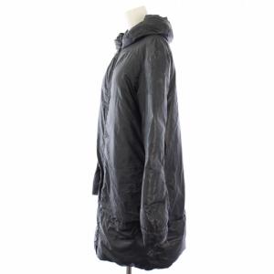 MARNI フェザーコート アウター ジップアップ 38 紺 HAJKMAC19QWOTP090 /TK