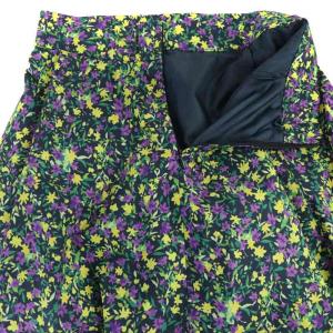 KUMIKYOKU 23AW フラワープリント ドラマティック スカート マキシ ロング 花柄 2 マルチカラー SKWXSA0204
