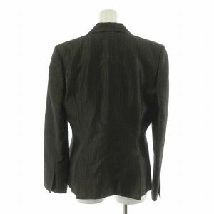 Harrods シングルスーツ セットアップ 3点セット スラックスパンツ テーラードジャケット ベスト ラメ 3 ブラック