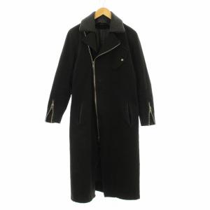 Grose riders coat グロースライダースコート ロング ジップアップ 0 黒 ブラック GB0419/JKT09