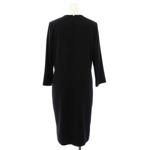 MM6 Maison Margiela ワンピース 七分袖 ロング 38 黒 S52CT0083 /KH