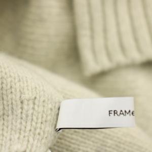 Framework タートルネック カシミヤ混 ニット 21-080-220-3020 セーター 長袖 F ライトグレー /G