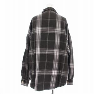 Deuxieme Classe チェックZIPシャツジャケット ジップアップ チェック柄 カーキ グレー 19050500702010