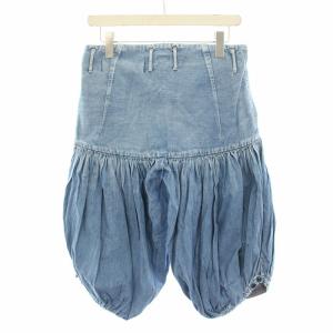 KAPITAL 四国山城工場産 ガウチョ ワイドパンツ デニムパンツ ジーンズ 1 水色 ライトブルー /YT