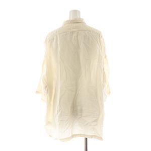KAPITAL シャツ ブラウス 半袖 麻 リネン混 S アイボリー K1803SS057 /NQ