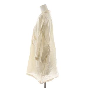 KAPITAL シャツ ブラウス 半袖 麻 リネン混 S アイボリー K1803SS057 /NQ