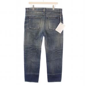 SAINT LAURENT PARIS デニムパンツ USED加工 W34 ブルー