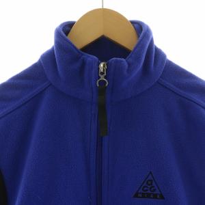 NIKE ACG ベスト ジップアップ スタンドネック 刺繍 S ブルー F60206 /NQ
