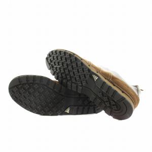 adidas タグ付き スニーカー シューズ レザー スエード US7 25cm ブラウン 467301 /NQ