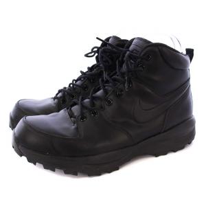 NIKE Manoa Leather Triple Black スニーカー US11