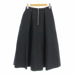 CELFORD タックフレアスカート ロング 36 ネイビー CWFS181106 /NQ