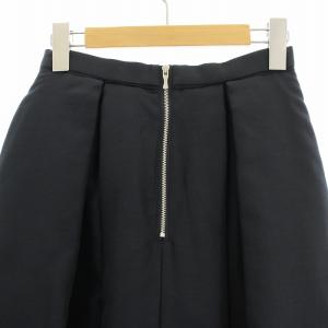 CELFORD タックフレアスカート ロング 36 ネイビー CWFS181106 /NQ