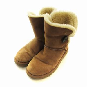 BAILEY BUTTON ベイリーボタン ムートンブーツ W7 茶 ブラウン 5803 /EE