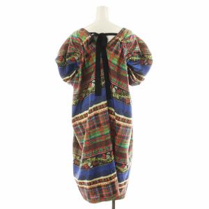 Tao AD2013 ワンピース バックリボン 総柄 M マルチカラー