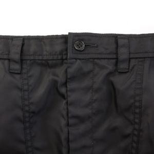 Tao フレアスカート ミモレ ロング ジップフライ M 黒 ブラック /BB