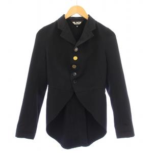 タキシードジャケット アウター シングル XS 黒 ブラック /BB