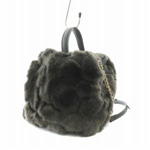 ANTEPRIMA MISTO ショルダーバッグ ハンドバッグ 2WAY リボン チャコールグレー /NQ