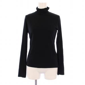 ヨウジヤマモト カットソー 長袖 タートルネック ナイロン 2 黒 YA-T07-697 /BM