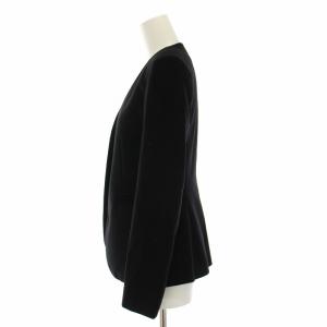 Theory ジャケット ノーカラー 総裏地 00 黒 019304113050698 /RE