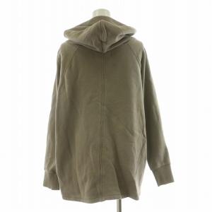 AMERICANA マイカアンドディール MICA＆DEAL プルオーバーパーカー 長袖 プリント フーディー F ベージュ