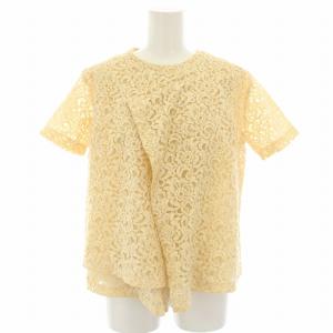 コムデギャルソン　コムコム　シャツ　ブラウス　フリル　白　S AD2019 コムデギャルソン コムコム シャツ ブラウス フリル 白 S AD2019