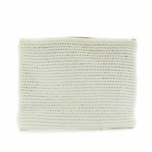 LUDLOW コード CORD クラッチバッグ パーティバッグ セカンドバッグ 刺繍 ホワイト /NQ