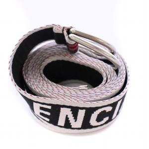 BALENCIAGA D Ringベルト ブラック ホワイト