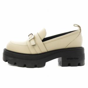 Sergio Rossi 23AW SR NORA LOAFERS CHALK 38 ベージュ B04890