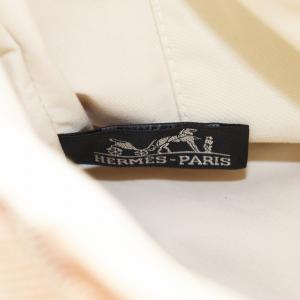 HERMES ボリードポーチ MM ロゴ オレンジ