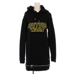 COUTURE WARS パーカー スウェット トレーナー プルオーバー 長袖 フロントプリント I 38