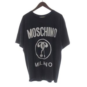 Tシャツ カットソー プリント 半袖 黒 ブラック /RO