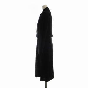 KUMIKYOKU 組曲 セットアップ ブラックフォーマル 喪服 テーラードジャケット ショート丈 ワンピース ひざ丈 2 黒 ブラック