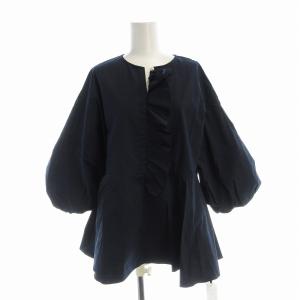 タグ付き シャツ ブラウス 半袖 0 紺 ネイビー BG333602NN /EE