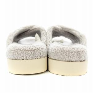 UGG W FUZZ SUGAR TERRY CROSS ファズ シュガー テリー クロス スライド サンダル